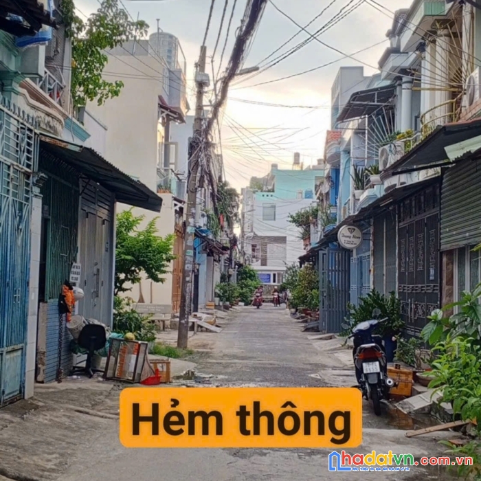 Bán nhà hẻm 5m 105/3 hoàng bật đạt, phường 15, quận tân bình
