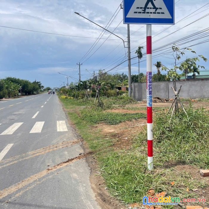 Bán đất mt ql50, 100m2 5x20m.giá 700triệu. tp gò công.shr sang sổ ngay