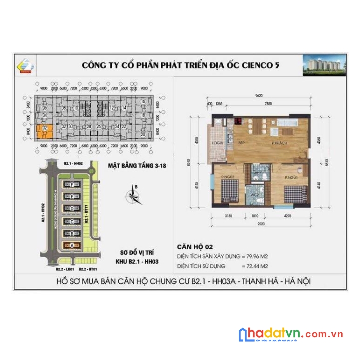 Chính chủ bán căn góc khu 6 tòa mới – kđt thanh hà