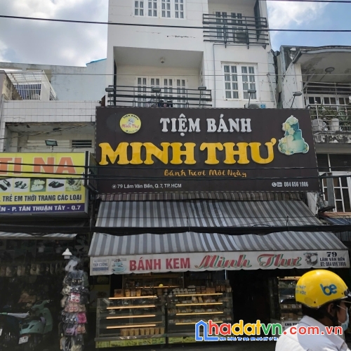 Bán nhà đường lâm văn bền,quận 7 dt 6x11m, 5 tầng,h.tây