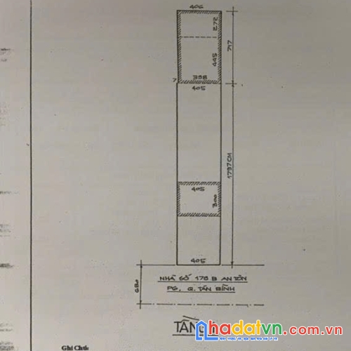 Bán nhà mặt tiền 5 an tôn, phường 6, quận tân bình. 
