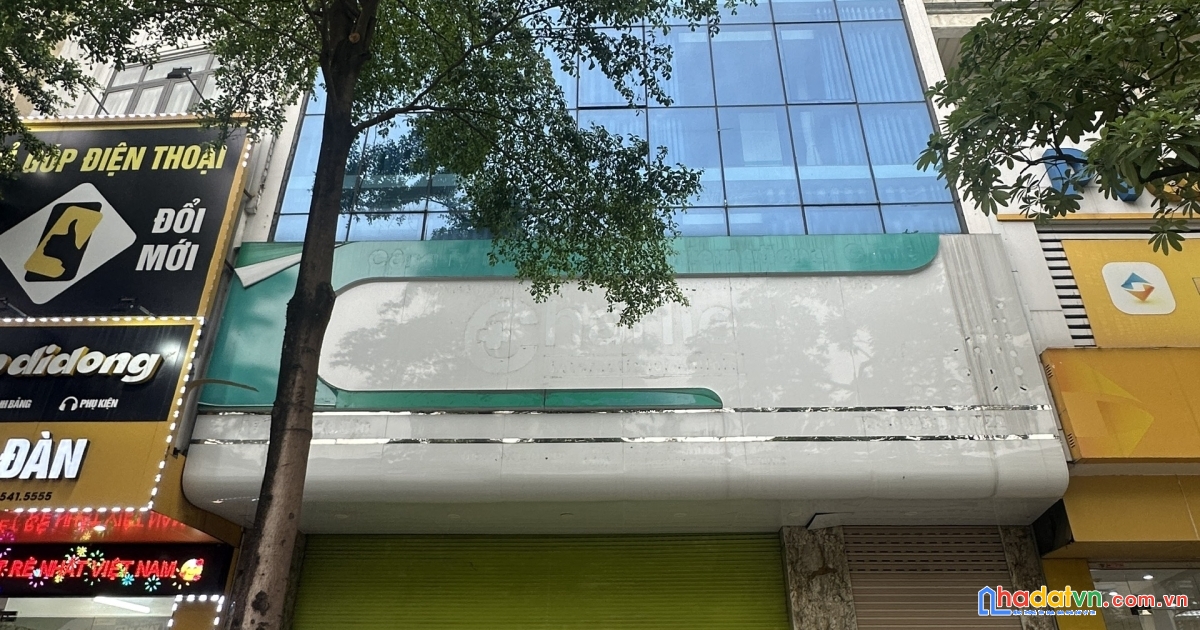 Bán nhà mặt phố xã đàn 150m x 7t thang máy mt8m vỉa hè 5m