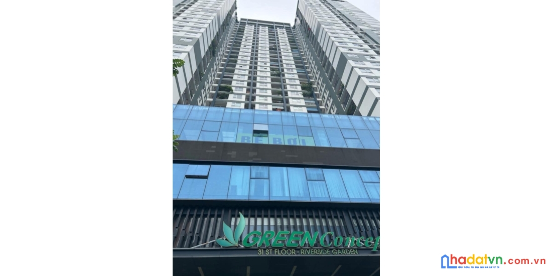 Bán căn hộ 3 ngủ 2 wc toà riverside garden vũ tông phan, thanh xuân, 126m2, 9.35 tỷ