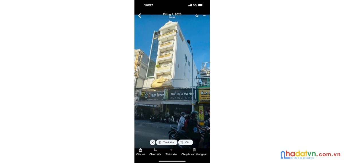 Nhà cho thuê nguyên căn 96 hoàng hoa thám, p12, q. tân bình  
