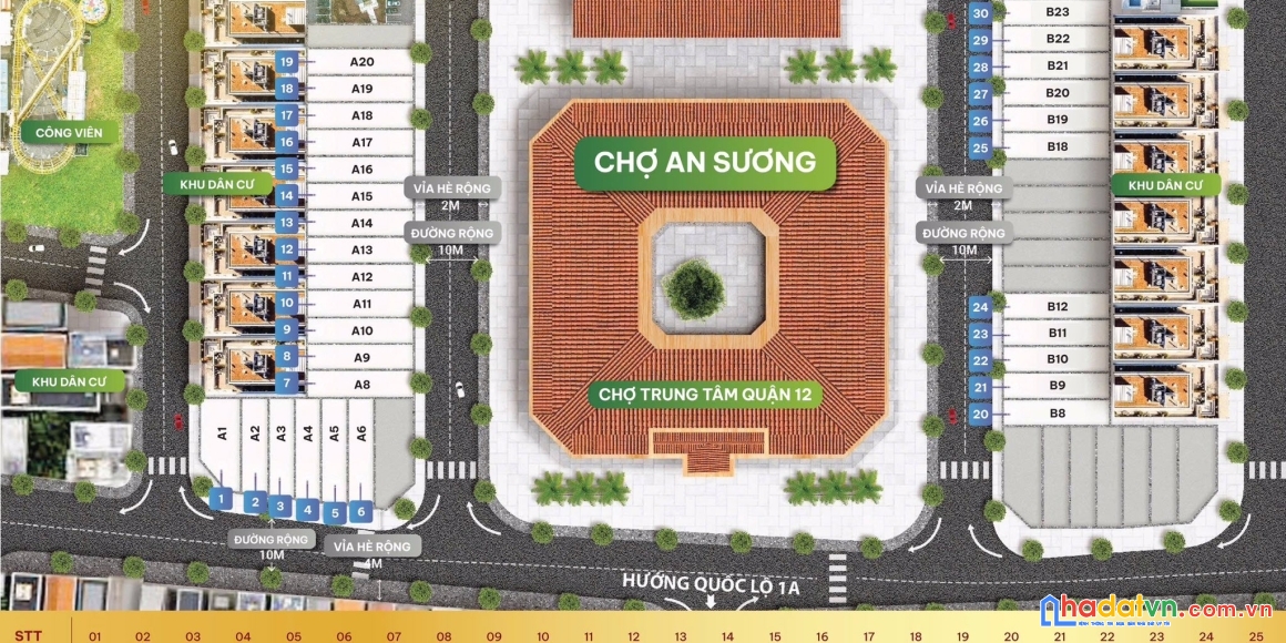 🔥 cơ hội vàng – đầu tư sinh lời từ shophouse chợ an sương quận 12 tp hồ chí minh

