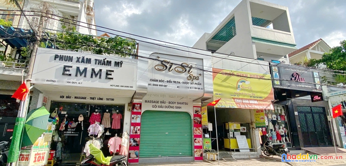 Mặt tiền đường số 37 tân quy quận 7 dt 4x20, trệt lửng giá 15 tỷ