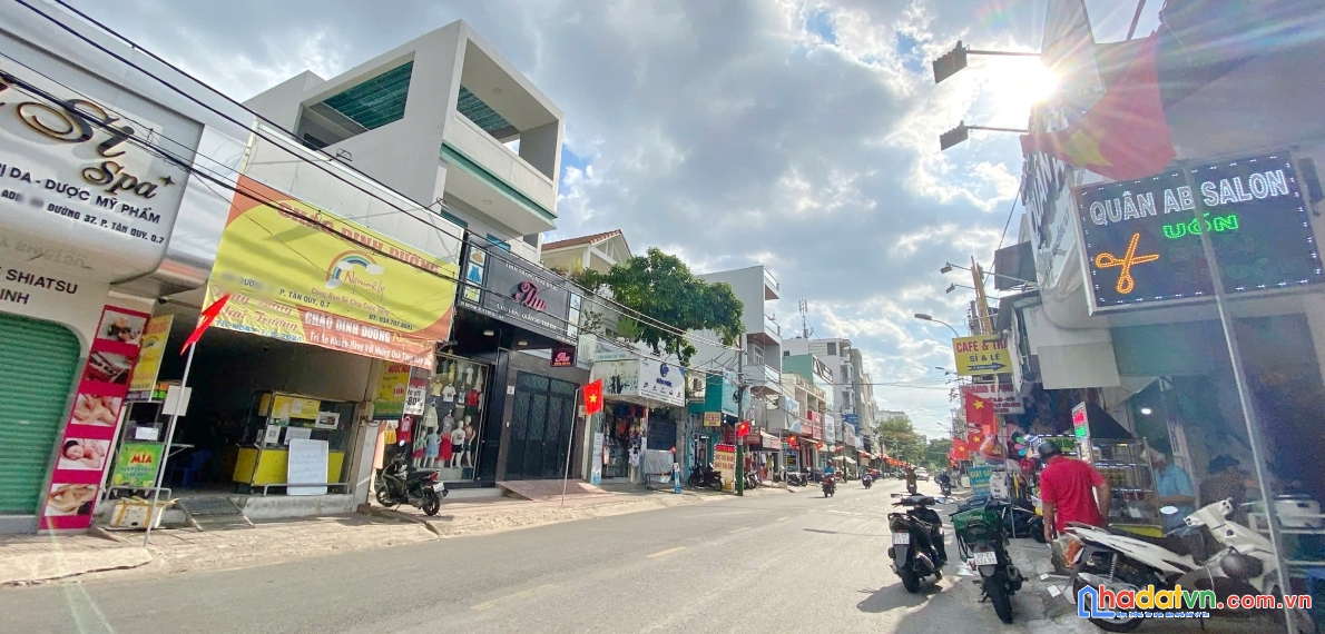 Mặt tiền đường số 37 tân quy quận 7 dt 4x20, trệt lửng giá 15 tỷ