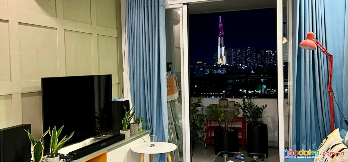 Cho thuê căn hộ đẹp view sông 4s. đường phạm văn đồng gần đại học luật. 70m2