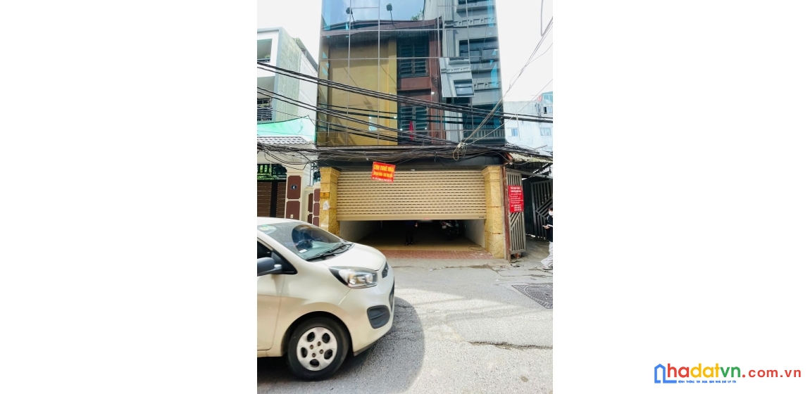 Bán nhà phố thái hà, đống đa 123m, 7 tầng, mt 5.4m