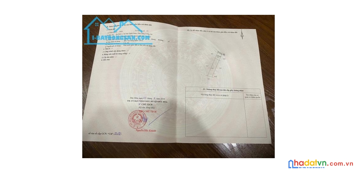 Chính chủ cần bán lô đất thổ cư toàn bộ, gần chợ, gần bệnh viện 158m2 thổ cư