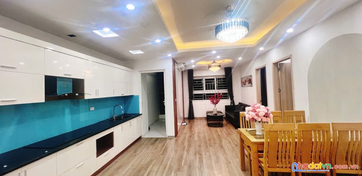 Bán căn hộ 3pn full nội thất đẹp, giá rẻ nhất khu thanh hà, tòa hh02d b2.1