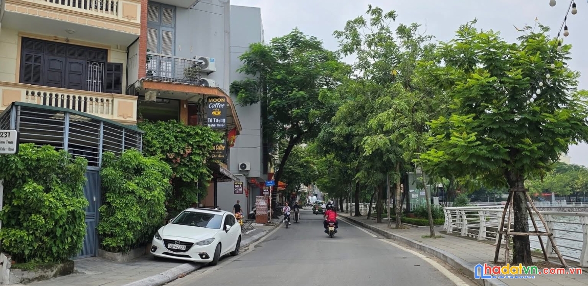 Bán nhà mặt phố trích sài, tây hồ 63m, 5 tầng