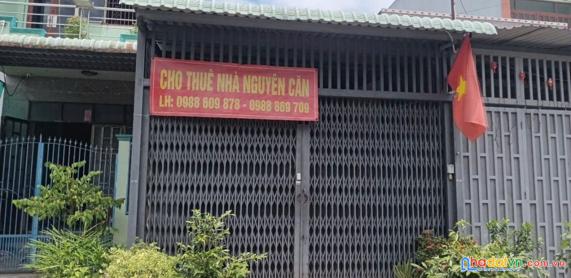 Cho thuê nhà mới nguyên căn mặt tiền đường nội bộ kdc mỹ yên, chợ gò đen, bến lức, long an
