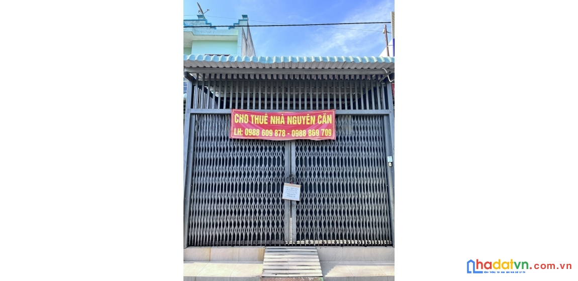 Cho thuê nhà mới nguyên căn mặt tiền đường nội bộ kdc mỹ yên, chợ gò đen, bến lức, long an