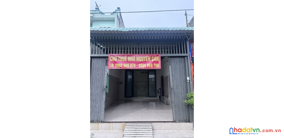 Cho thuê nhà mới nguyên căn mặt tiền đường nội bộ kdc mỹ yên, chợ gò đen, bến lức, long an