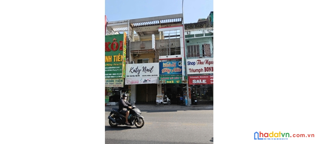 Bán nhà mặt tiền 1080 cmt8 p.4 q.tân bình. dt 3.9x20m, 3 tầng. giá còn 7.1 tỷ
