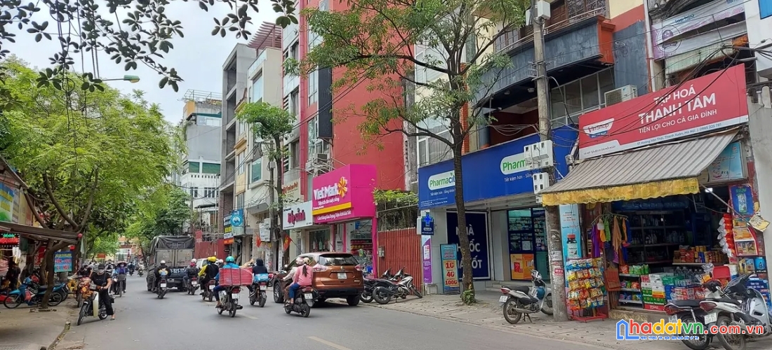 Bán nhà mặt phố hoàng văn thái. thanh xuân. ô tô. vỉa hè. dt 80m2. mt 4m. giá 23.9 tỷ