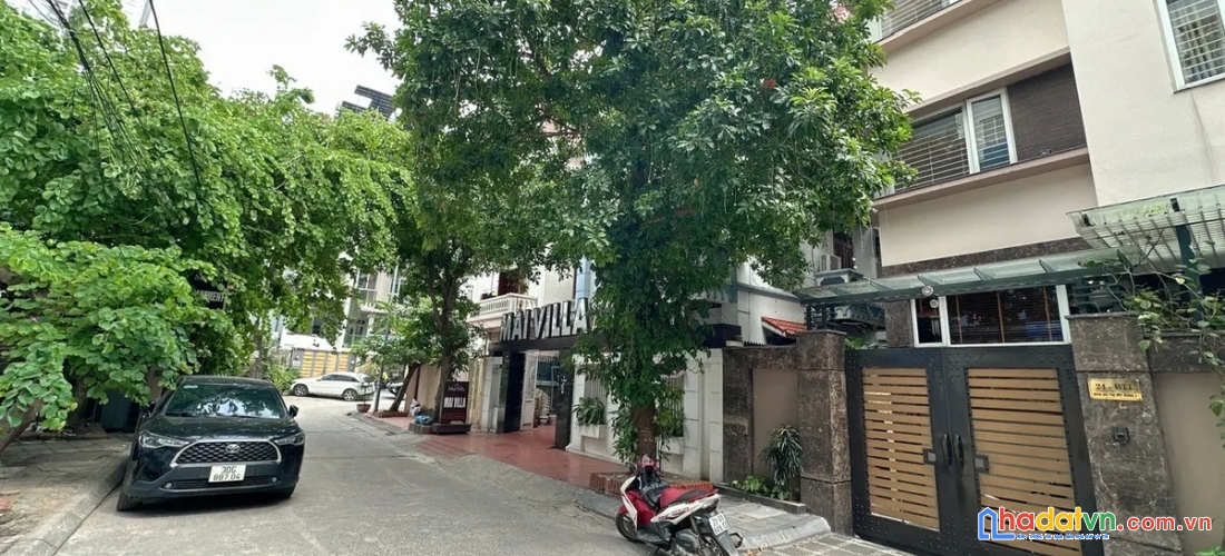 Bán nhà bt nguyễn cơ thạch. nam từ liêm. ô tô. vỉa hè. dt 136m2. mt 10m. giá 43.8 tỷ