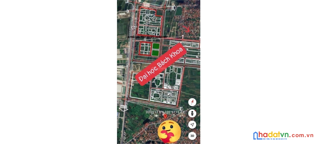 Bán 57m2 mặt 6m cạnh ecopark (500m đhbk cs2), đường 5m, kim ngưu, tân tiến, văn giang, hưng yên