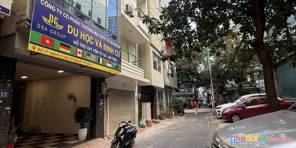 Bán nhà phố nguyễn thị định, cầu giấy 65m, 6 tầng, mt 4.5m. giá: 33.8 tỷ