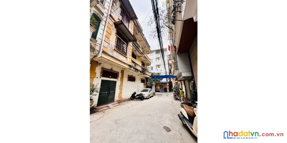 Bán nhà trương định. hoàng mai. lô góc. ô tô. dt 60m2. mt 4m. 4 tầng. giá 19.8 tỷ