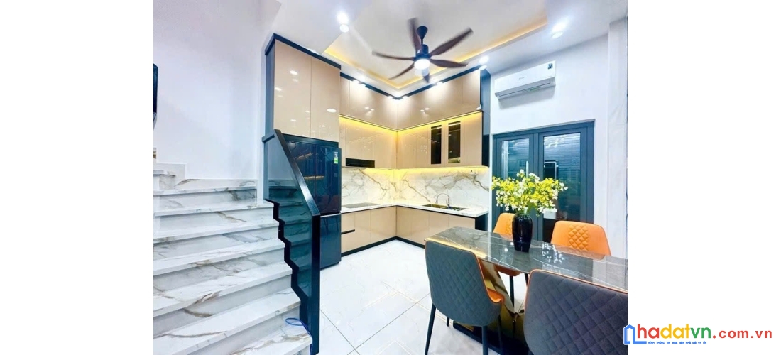  nhà mới 4 tầng - 4mx15m - hẻm 6m - huỳnh tấn phát - giá 6.8xtỷ

