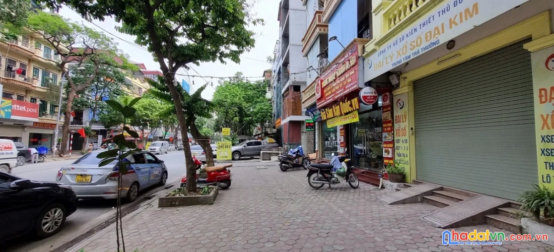 Bán nhà mặt phố nguyễn cảnh dị. hoàng mai. lô góc. ô tô. vỉa hè. dt 90m2. mt 6.2m. giá 34.8 tỷ.