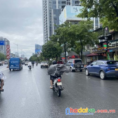 Cho thuê nhà 3 tầng thang máy mặt phố thành trung,trâu quỳ 55m2 mt4m đường 30m