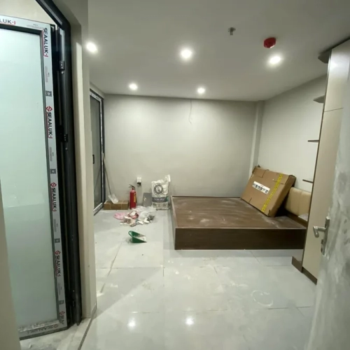 Bán nhà trương định. hoàng mai. 7 tầng thang máy. lô góc. dt 80m2. mt 5.9m. giá 26.5 tỷ