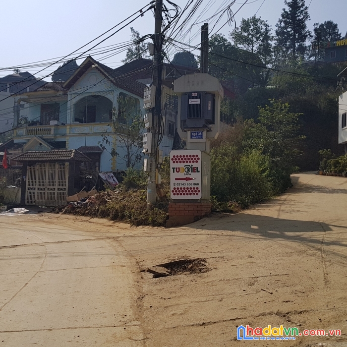 Bán đất trung tâm sapa 350m có bìa, có thổ cư.