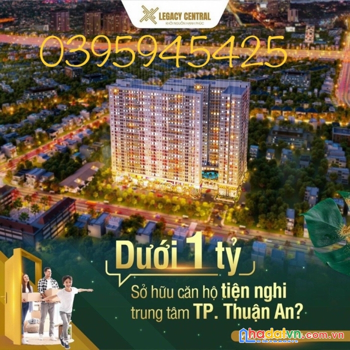 Chung cư giá rẻ tại thuận an, bình dương