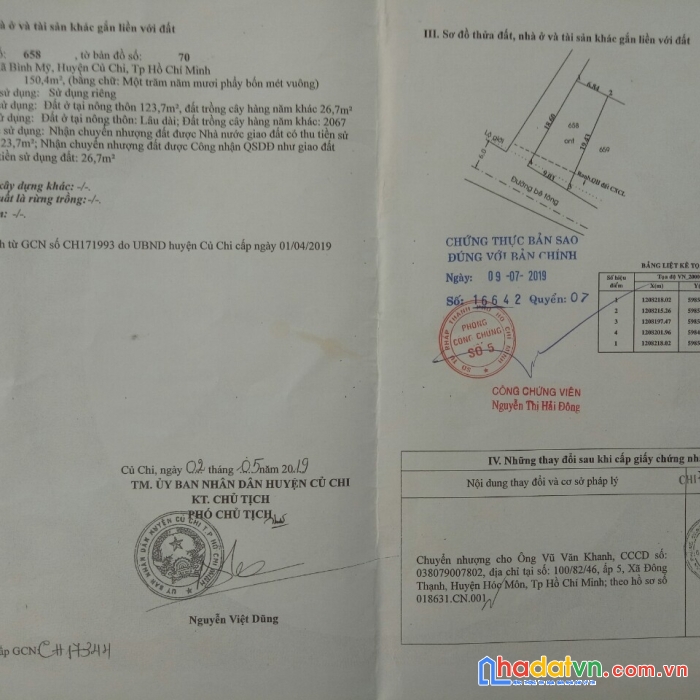 Đất bán đầu tư giá tốt, quy hoạch trong tương lai đường 156 củ chi
