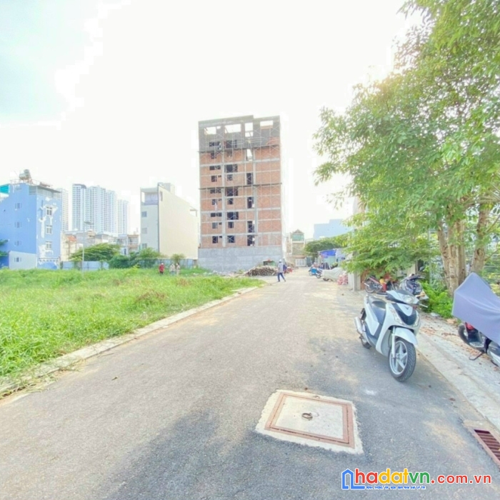 Bán lô đất khu biệp thự kiều đàm p tân hưng q7 dt 5 x20 cn 100m2  giá 10.5 tỷ 