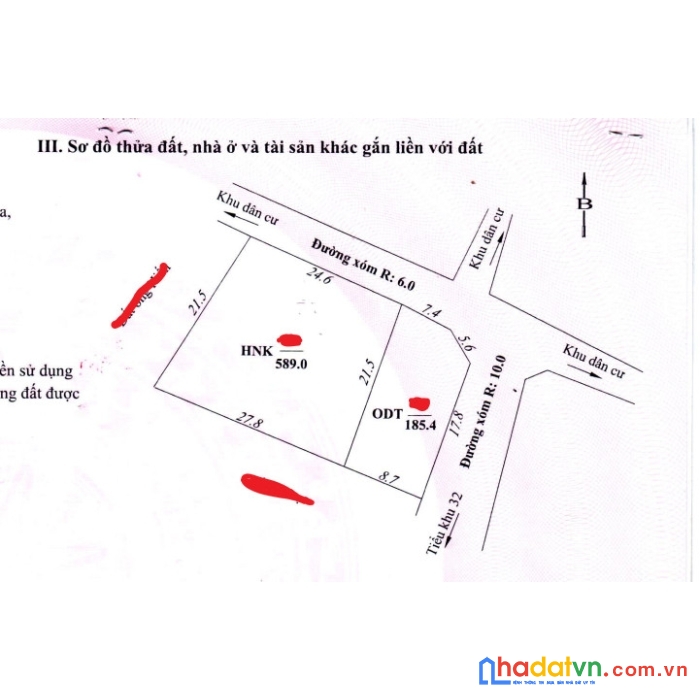 Bán đất nền mộc châu dt 774m 185m đất ở 2 mặt tiền 1 mặt 35m và 17m
