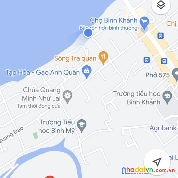 Cần tiền bán gấp đất nông nghiệp (khu vực tắc sông chà, gần phà bình khánh).
đường trần quang
