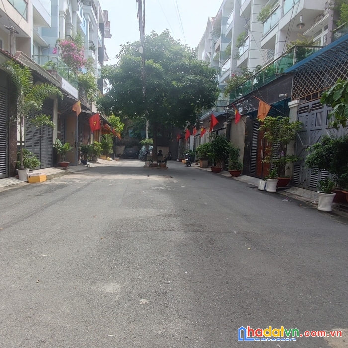 Gv.259. khu vip đồng bộ, hẻm 8m, lê văn thọ p.14, 61m2, 5 tầng btct, nhỉnh 7 tỷ.