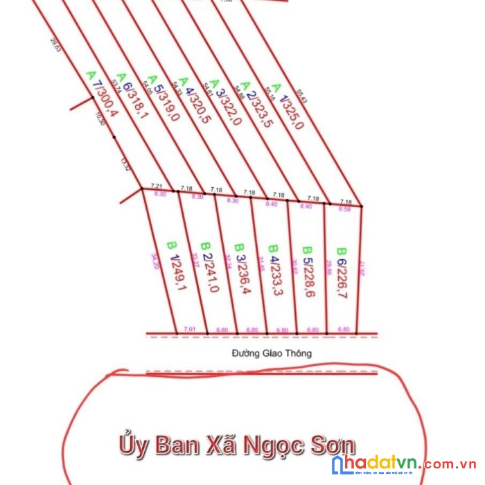 Bán 13 lô đất phân lô tách thửa tại xã ngọc sơn, huyện thạch hà, tỉnh hà tĩnh