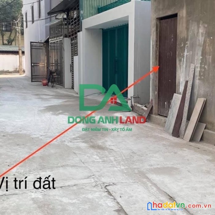 Bán 120m đất tổ 23 thị trấn đông anh- sát quy hoạch khu dịch vụ