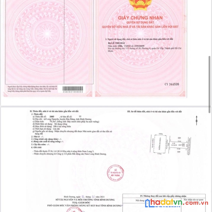 Đất nền gần cụm công nghiệp giá nhỉnh 1 tỷ