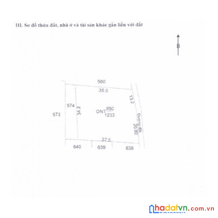 Bán đất đẹp 1233m2 full thổ giá siêu rẻ 3.2 tỷ đức hòa long an