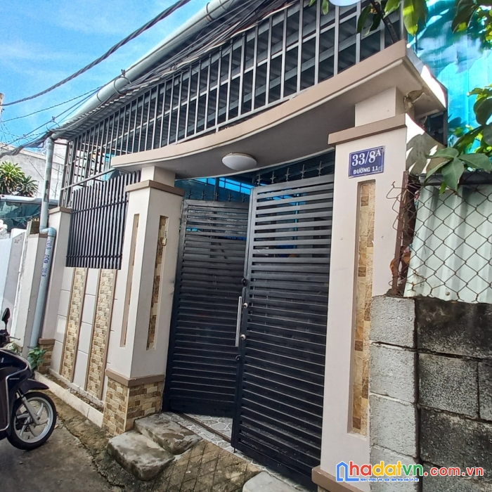 Bán căn nhà trệt lầu hẻm 2.5m số 33 đường 11 linh chiểu thành phố thủ đức