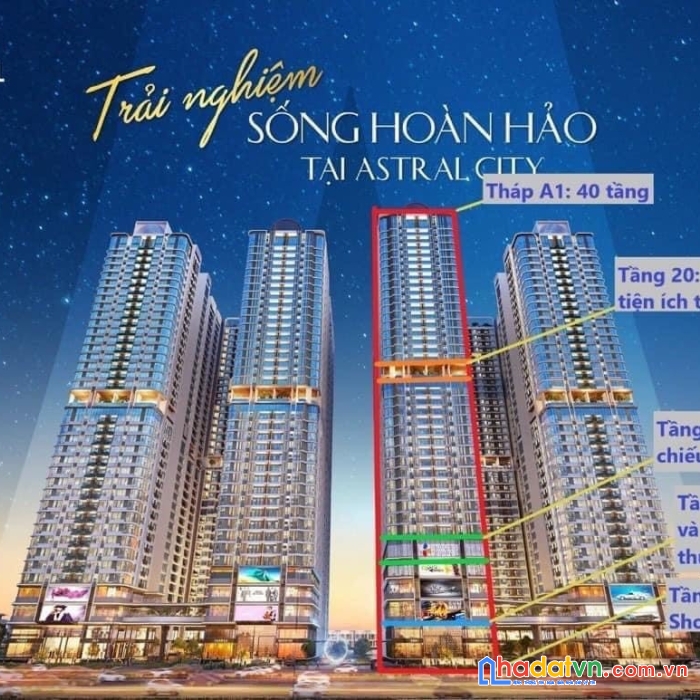 Căn hộ chỉ  2tỷ3/căn, thanh toán nhẹ 690triệu trong 2 năm, mặt tiền chính diện 300m ql13