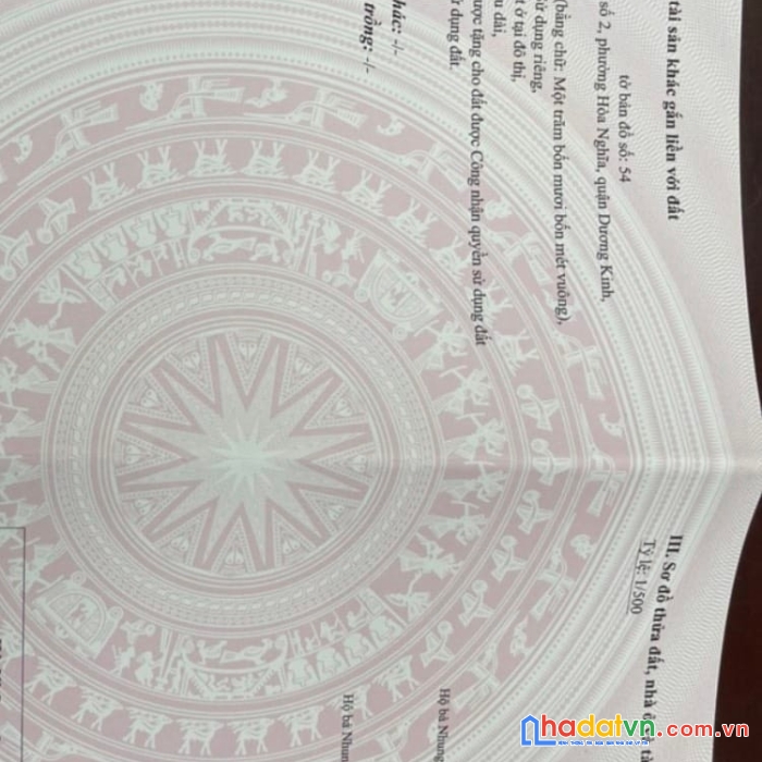 Bán đất 144m2 mặt đường sông he, dương kinh giá chỉ 21tr/m