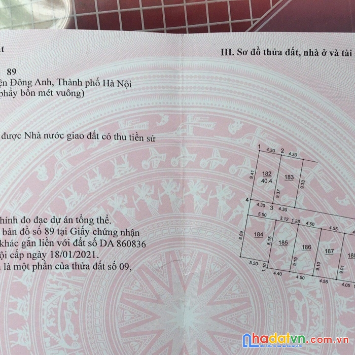Chính chủ cần bán 40.4 m2 đất tại đình trung xuân nộn đông anh hà nội
giá chỉ hơn 900