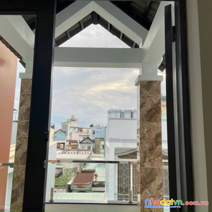 Bán gấp nhà mới đẹp vào ở ngay -  hẻm ô tô thông -- 4 tầng -57m2 - đường khuông việt -giá 8.7 tỷ tl