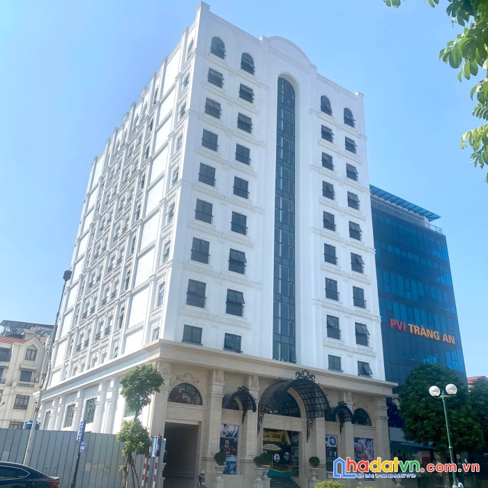 Bán mành đất mặt phố trần thái tông cầu giấy kinh doanh 146 m2 giá 55 tỷ