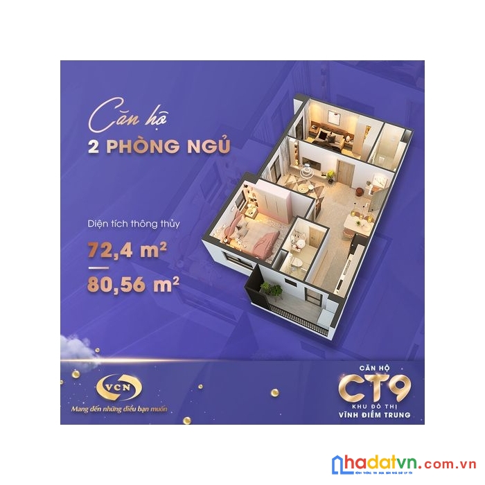 Căn hộ ct9 vĩnh điềm trung nha trang - giỏ hàng tốt nhất