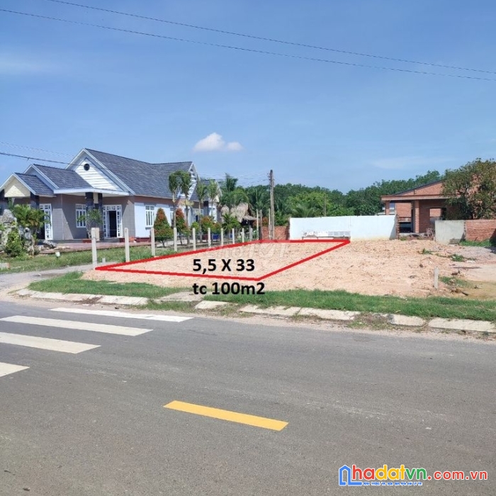 Kẹp tiền bán gấp đất mặt tiền hương lộ 2