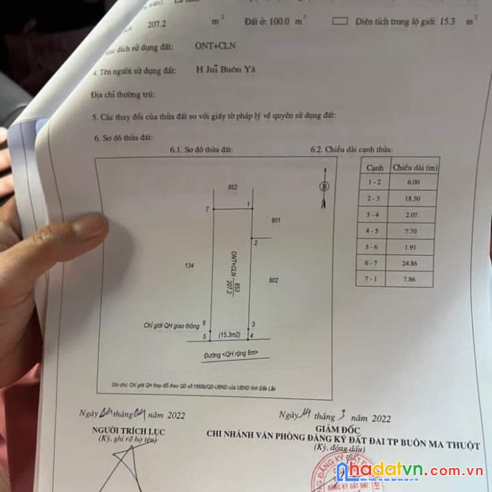 Đất đẹp ea kao , rộng rãi nở hậu .