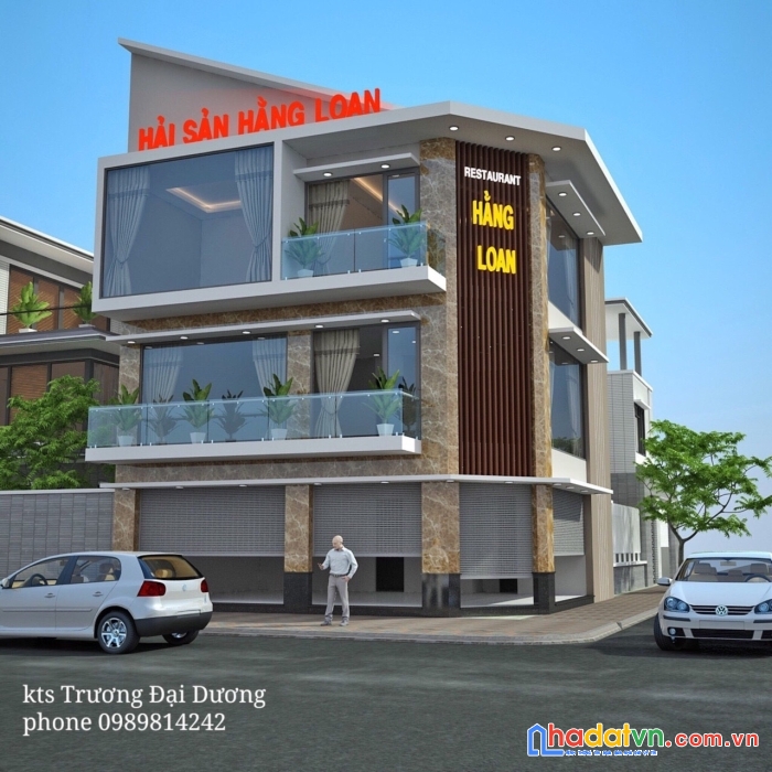 Chính chủ cần bán nhà hàng góc 2 mặt tiền view sông